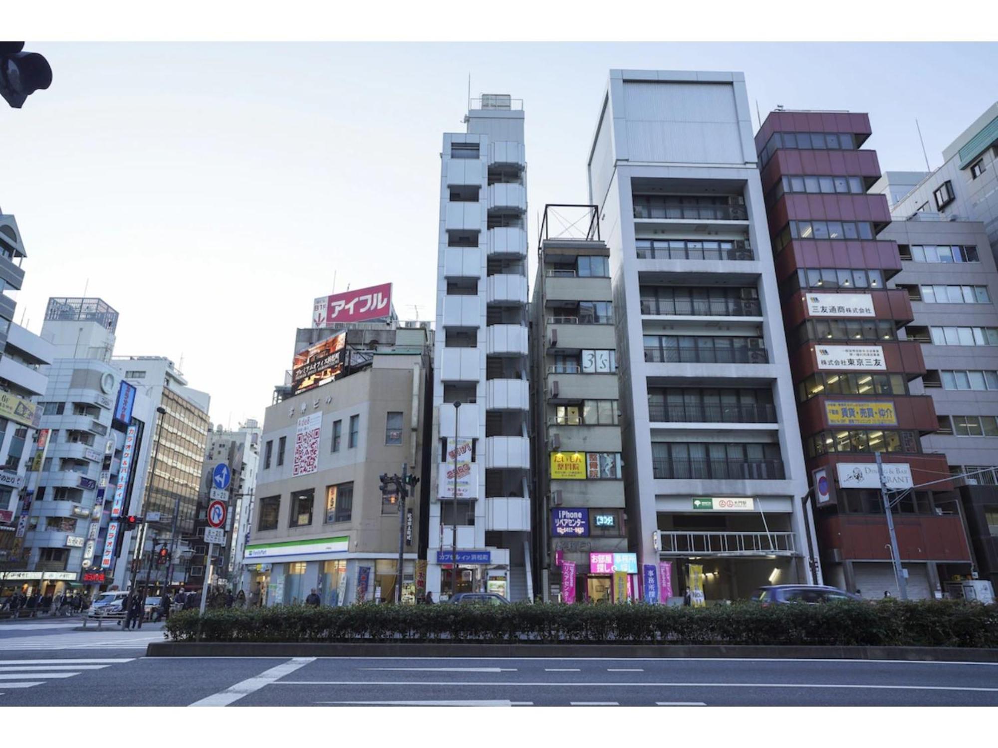 Male Only Capsule Inn Hamamatsucho - Vacation Stay 68799V Tokio Buitenkant foto
